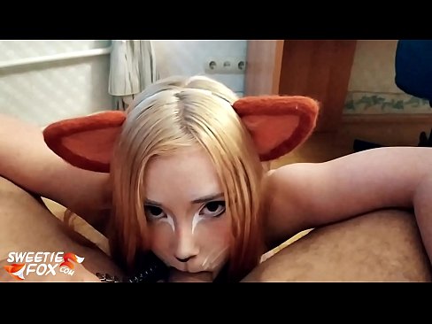 ❤️ Kitsune هن جي وات ۾ ڊڪ ۽ ڪم نگل ❤❌ معيار جنسي